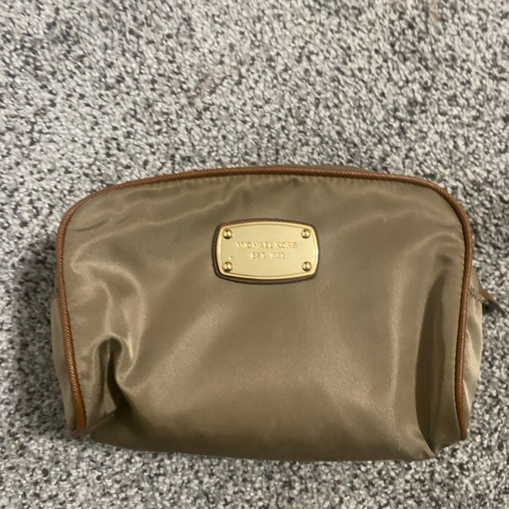Michael Kors Metallic Gold Pouch
